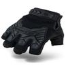 Ironclad IEXT-FIBLK-03-M Tactical Fingerless Impact Glove Black, Medium view 1