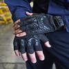 Ironclad IEXT-FIBLK-03-M Tactical Fingerless Impact Glove Black, Medium view 3