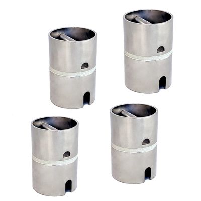 EAT MY TACKLE Stainless Steel Drop-in Swivel Insert/Adapter for Rod Holders (4)