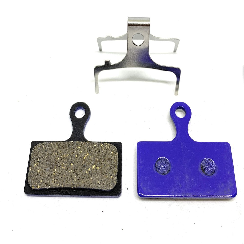 Bike Brake Pads Ceramic + Kevlar for Shimano G02A Deore XT BR M785 SLX M666 BR M985 BR M785 M666 XTR 2011 BR M985 Alfine. The Bicycle Replacement Part for OEM Brakes for high Braking Power (1 Resin)