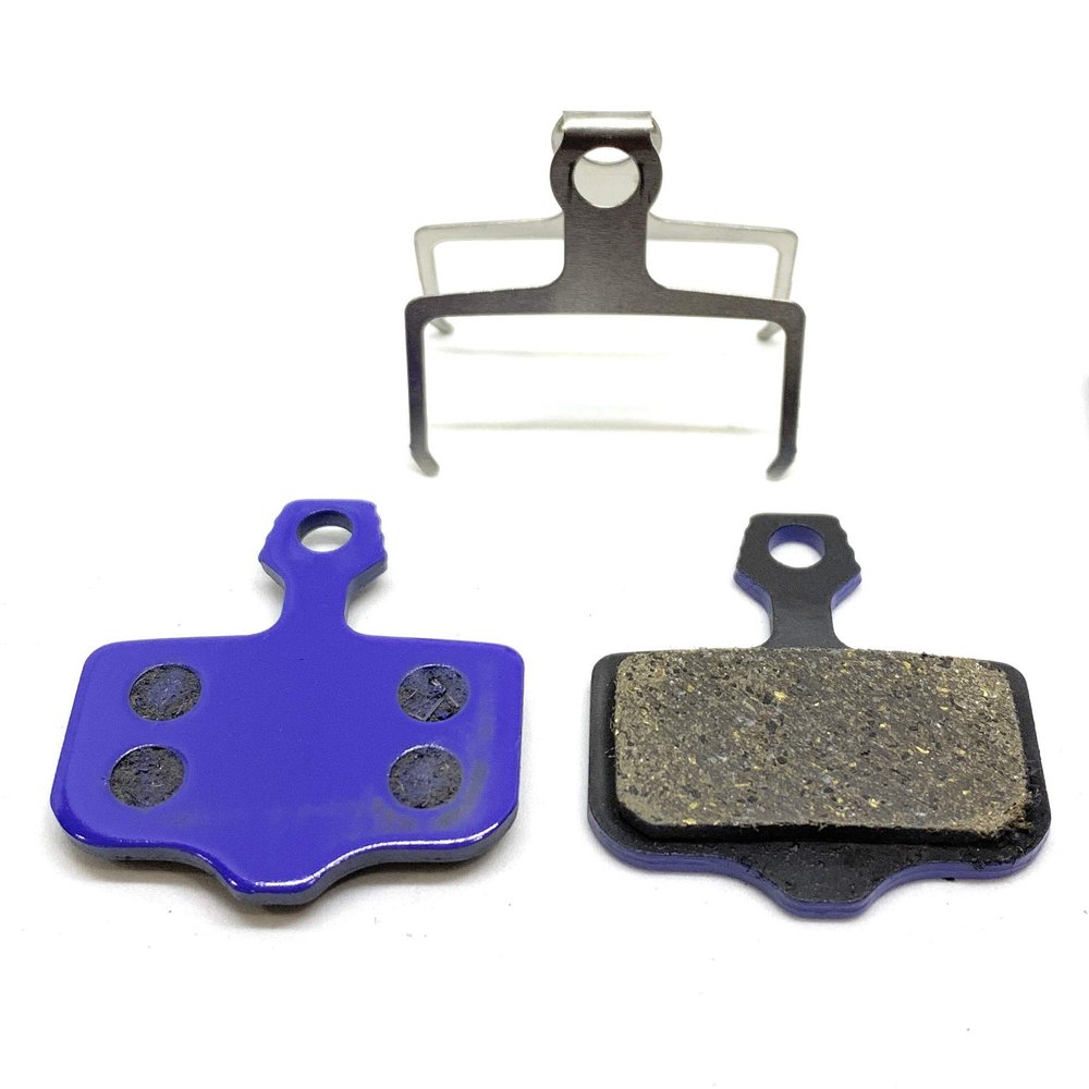 Bike Brake Pads Ceramic + Kevlar for Elixir-1-2-3-5-7-R-CR SRAM-DB-1-3-5-XX-XO-X7-X9 Trickstuff-Cleg-2. The Bicycle Replacement Part for OEM Brakes for high Braking Power and Quiet Stops.(Black)