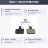 Bike Brake Pads Resin Will Perfectly fit SRAM Level, T, TL, DB, Elixir, AXS, B8052, 8M328. The Bicycle Replacement Part for OEM Brakes for high Braking Power and Quiet Stops. view 2