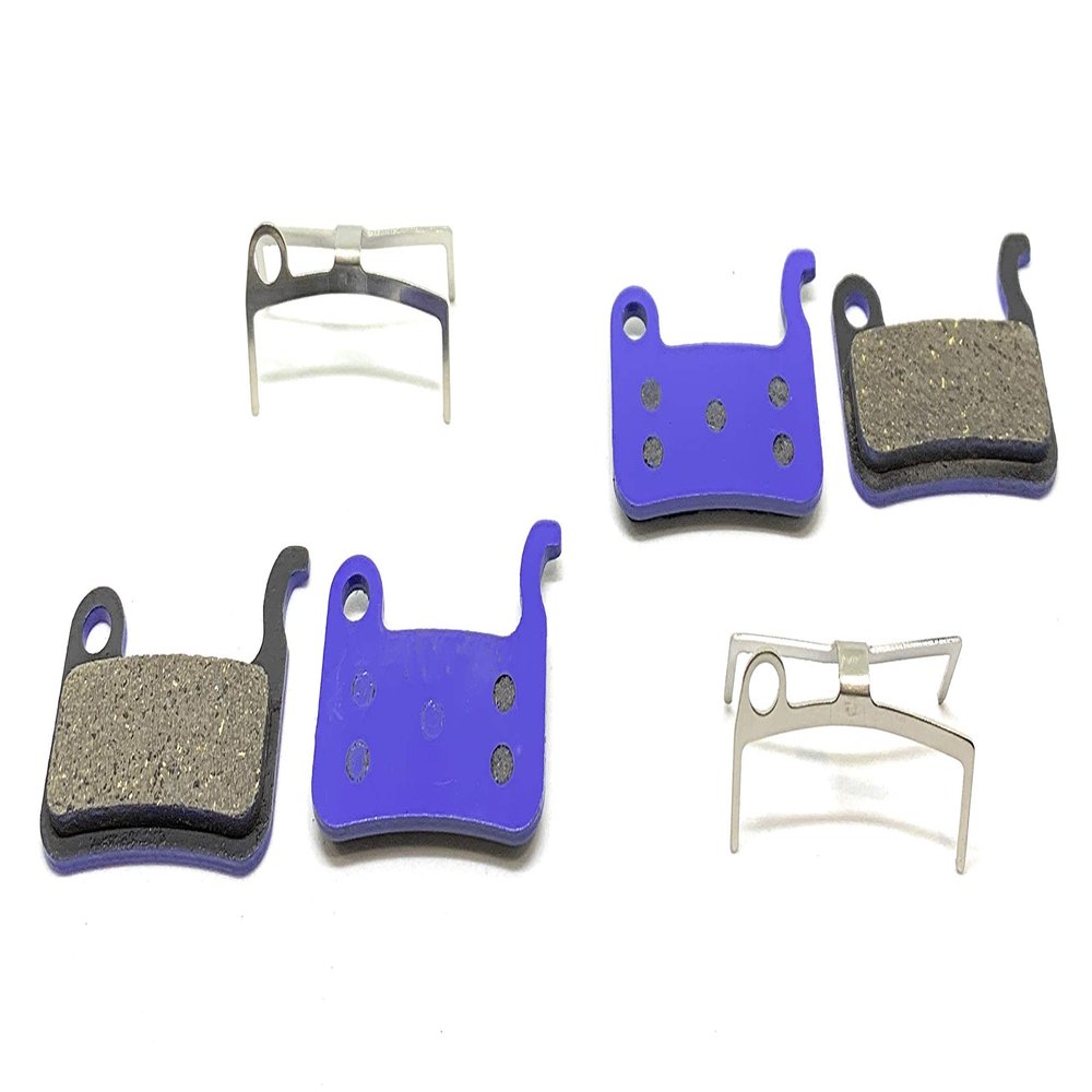 2 Pairs Bike Brake Pads Ceramic + Kevlar for Shimano A0S1 Deore XT XTR LX SLX, Hone Alfine Saint BR M975 M765 M585 M776 M966 M665 M545 M965 M601 M535 M800 M596 R505 BR-S500,T605,TRP, Dash Carbon,