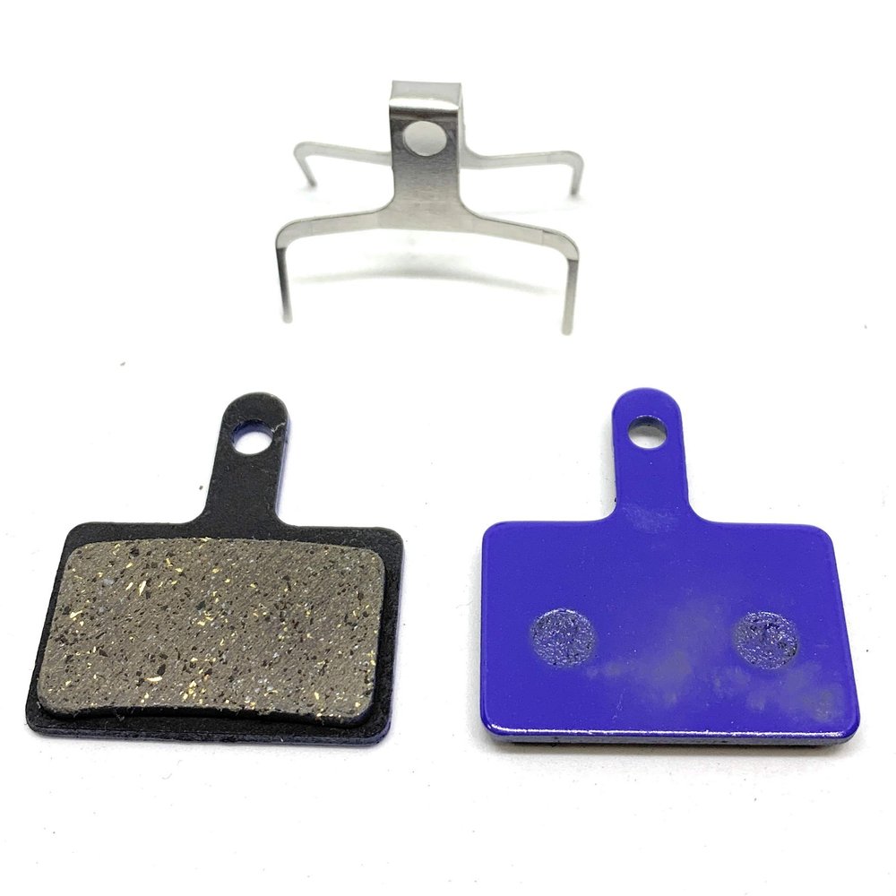 Bike Brake Pads Ceramic + Kevlar for Shimano M05 BO1S Deore Br-M575-M525-M515-T615-T675-M505-M495-M486-M485-M475-M465-M447-M446-M445-M416-M415-M395-M375-M315-M355-C601-C501 (Black)