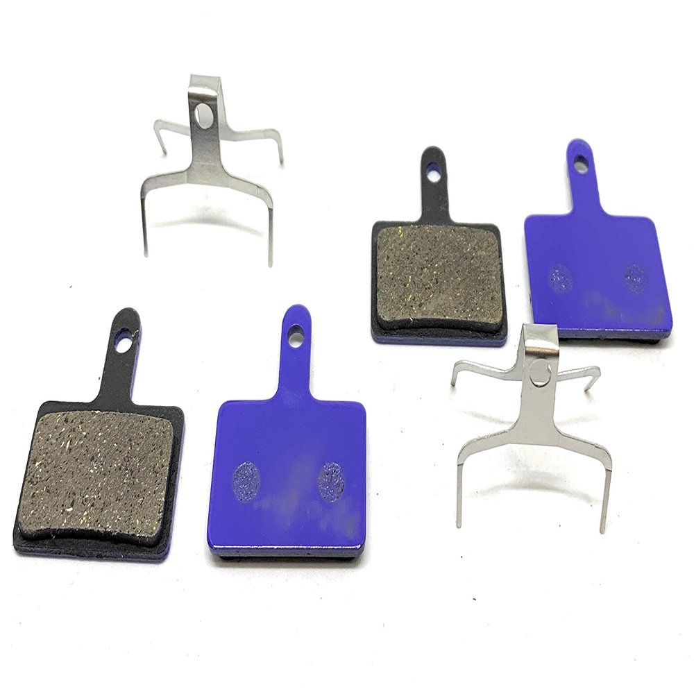 2 Pairs Bike Brake Pads Ceramic + Kevlar for Shimano M05 Deore Br-M575-M525-M515-T615-T675-M505-M495-M486M485-M475-M465-M447-M446-M445-M416-M415-M395-M375-M315-M355-C601-C501.Quiet Stops