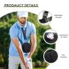 FINGER TEN Golf Smart Ball Training Aid Impact Inflatable Balls with Air Pump Adjustable Lanyard Assist Teaching Posture Correction Trainer Aids for Men Women Beginner Golfer (Black) view 2