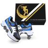 MLyzhe Deformation Roller Shoes Male and Female Skating Shoes Adult Children's Automatic Walking Shoes Invisible Pulley Shoes Skates with Double-Row Deform Wheel view 3