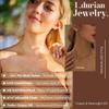 Ldurian Custom Name Necklace, Sofia Name Plate Pendant Necklace Pre Gifts, Charm Necklaces Jewelry for Birthday Anniversary view 2