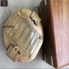Brass Compass Trinidad Sighting Mirror Compass with Clinometer view 3