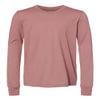 BELLA+CANVAS Jersey Long-Sleeve T-Shirt L Heather Mauve