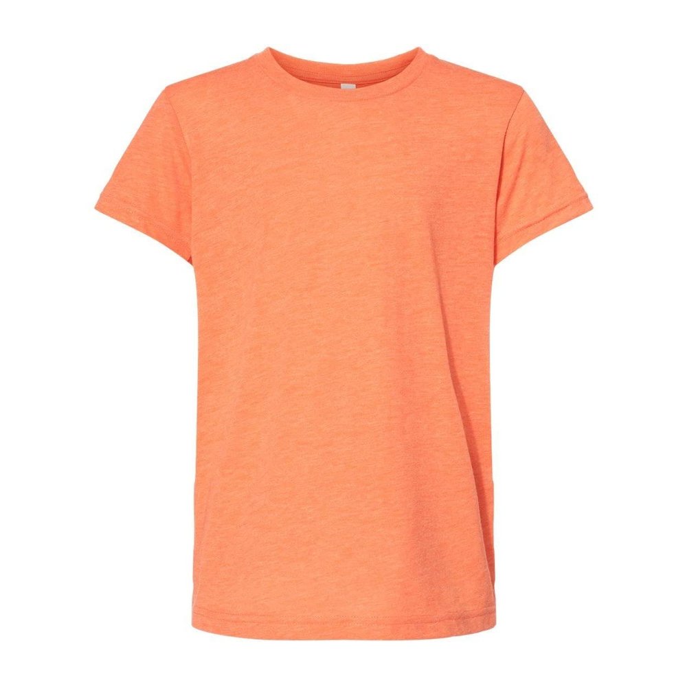 Bella Canvas Triblend Short-Sleeve T-Shirt S Orange Triblend