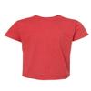 Canvas Toddler Jrsy S/S T HrRd 4T Heather Red view 1