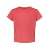 BELLA+CANVAS Toddler Triblend Short-Sleeve T-Shirt 5T RED Triblend view 1