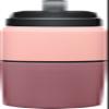 CamelBak Products MultiBev Water Bottle & Travel Cup  Vacuum Insulated Stainless Steel  Terracotta Rose/Camellia Pink  17oz bottle & 12oz cup view 2