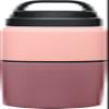 CamelBak Products MultiBev Water Bottle & Travel Cup  Vacuum Insulated Stainless Steel  Terracotta Rose/Camellia Pink  17oz bottle & 12oz cup view 3
