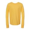 BELLA+CANVAS Jersey Long-Sleeve T-Shirt M HTHR Yellow Gold view 1