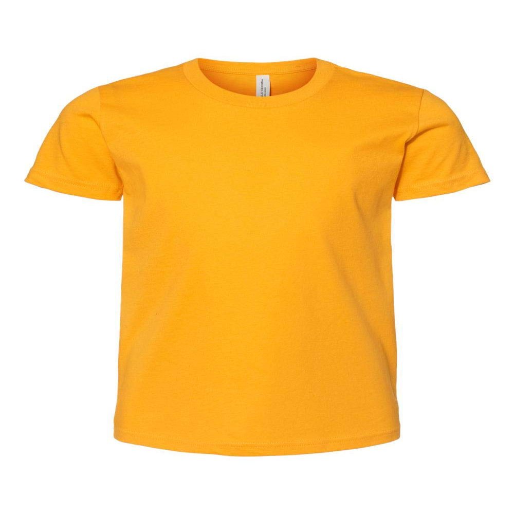 BELLA+CANVAS Youth Jersey Short Sleeve Tee - Gold