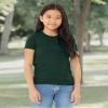 BELLA+CANVAS Youth Jersey Short Sleeve Tee - Forest view 2