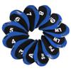 Andux Golf Irons Club Number Tag Head Covers Pack of 12 (Blue) view 1