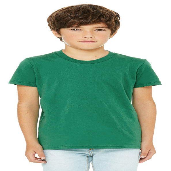Bella Canvas Toddler Jersey Short-Sleeve T-Shirt 3T Kelly