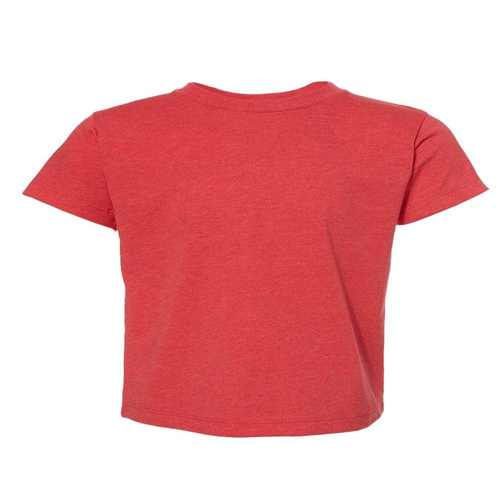 Canvas Toddler Jrsy S/S T HrRd 5T Heather Red