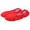 EXCEART Professional Ballet Dance Shoes Cat's Shoes for Girls Comfortable Stretch Belt Red view 1
