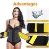 Abelyn Neoprene Sweat Sauna Waist Trainer Cincher Corset Trimmer Belt for Women Beauty, Body Shapewear Slimming Bands (Black, 4X-Large) view 3