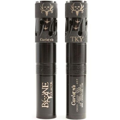Carlson's Choke Tubes 12 Gauge Compatible for Benelli Crio Plus [ Turkey | 0.657 Diameter ] Blued Steel | Bone Collector Turkey Choke Tube | Made in USA