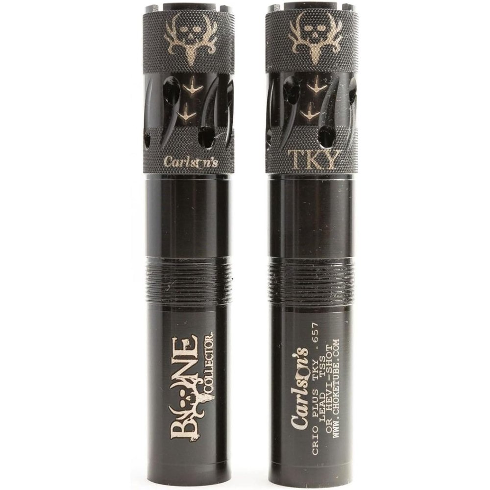 Carlson's Choke Tubes 12 Gauge Compatible for Benelli Crio Plus [ Turkey | 0.657 Diameter ] Blued Steel | Bone Collector Turkey Choke Tube | Made in USA