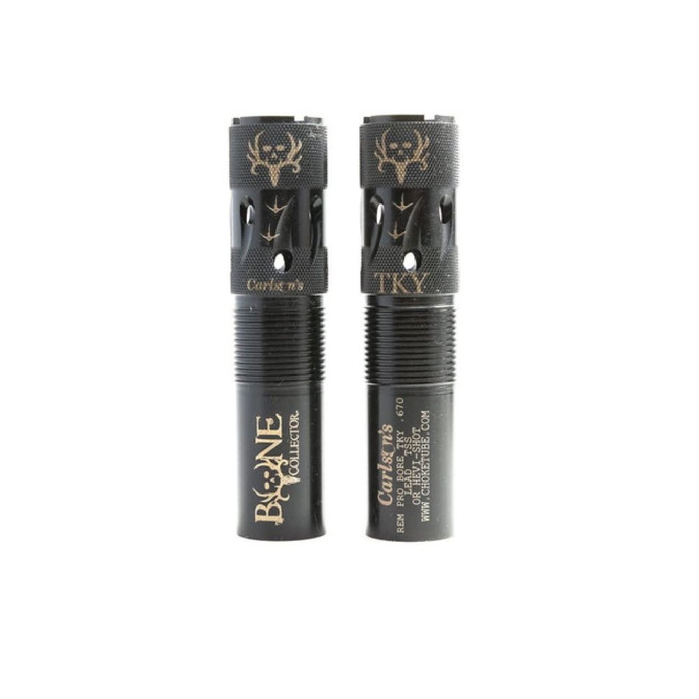 Carlson's Choke Tubes 12 Gauge for Remington Pro Bore [ Turkey | 0.670 Diameter ] Blued Steel | Bone Collector Turkey Choke Tube | Made in USA