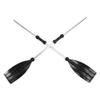 Boat Paddles for Kayak Canoe and Raft Detachable Aluminum Alloy Oars with Floating Design Lightweight -End Portable for Sports and Emergency Use view 4