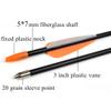 Elong Fiberglass Arrows Archery 28 Inch Target Shooting Practice Safetyglass Recurve Bows Suitable for Youth Children Woman Beginner (12 pcs) view 2