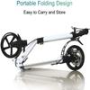 Scooter for Adults Big Wheels, Kick Scooter Adult Height Adjustable Scooters for Teens Hand Brake&Foot Brake City Scooter for Girls/Boys view 3