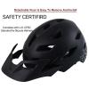 Kids Bike Helmet,Bavilk Kids Boys Girls Bike Helmets with LED Light Detachable Visor Children Youth Teen Multi-Sport for Skating Cycling Scooter Skateboard Adjustable & Lightweight 19.7"-22.4" view 3
