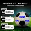 BASKETBALL KINGDOM Customized Soccer Ball with Name or Text  Multiple Sizes 3, 4 or 5  Classic Style Personalized Soccer Gifts for Boy or Girl, Son or Daughter (Size 3 (Ages Under 8)) view 4