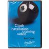 Iwan Simonis Billiard Pool Table Cloth Installation Training DVD (1 DVD Rail Cloth) view 1