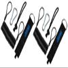 Branded Boards-Railz Steel Coiled Safety Leash, Heavy Duty Wrist Cuff, Carabiner & Paracord Loop. Boogie Board, Snowboard, Surf Board, SUP, Scooter, Snowskate, Sled, Dog Pet Lanyard (Ultimate 2-Pack) view 1