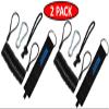 Branded Boards-Railz Steel Coiled Safety Leash, Heavy Duty Wrist Cuff, Carabiner & Paracord Loop. Boogie Board, Snowboard, Surf Board, SUP, Scooter, Snowskate, Sled, Dog Pet Lanyard (Ultimate 2-Pack) view 2