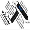 Branded Boards-Railz Steel Coiled Safety Leash, Heavy Duty Wrist Cuff, Carabiner & Paracord Loop. Boogie Board, Snowboard, Surf Board, SUP, Scooter, Snowskate, Sled, Dog Pet Lanyard (Ultimate 2-Pack) view 4