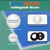Ballstars Custom Personalized Graduation Volleyball (Full, Without Base) view 2