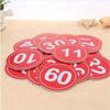 Zzooi 20PCS Player Numbers Label - Competitor Numbers with Safety Pins for Talent Show 01 to 20 view 1