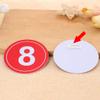 Zzooi 20PCS Player Numbers Label - Competitor Numbers with Safety Pins for Talent Show 01 to 20 view 3