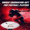 Ballstars Custom Personalized Graduation Full Regulation 12 Inch Football Without Base | Official Size 9 | Customized High School and College Graduation, Commencement Gift view 4