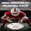 Ballstars Custom Personalized Graduation Football (Mid Size 9 Size 3, Without Base) view 4