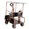 Golf Cart with Man Collectible Handmade Metal Art Figurine, Desk Accessories, Trophy, Boss Gift, Office Dcor, Business Professional, Golfing view 2