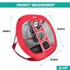 A GAME SPORTS Golf Chipping Net with Mat - Pop Up Golf Practice Nets for Backyard & Indoor/Outdoor Swing Practice view 2