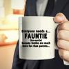Aunt Auntie Mug 11Oz Cup - Aunt Fauntie Kid Auntie for Women Girl Mother Day Shirt Uncle Gift 11Oz Coffee Cup T-Shirt view 4