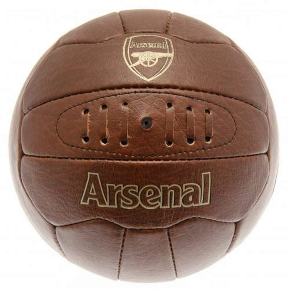 Arsenal FC Heritage Football (5) (Brown/Gold)