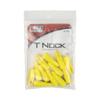 Bohning 11/32 T Nock for .105 (2.67mm) swedged end Arrow shafts, 12 Pack, Yellow view 2
