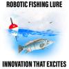UFISH -Large Size Electric Live Bait - Swimming Robotic Segment Fishing Lure - Animated Swim Bait (Blue Shine Bass) view 1